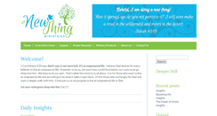 Desktop Screenshot of anewthingministries.com